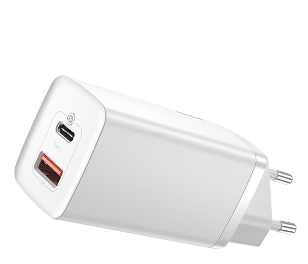Baseus Ładowarka sieciowa GaN2 Lite USB-C USB-A 65W - 1195442 - zdjęcie